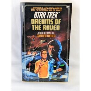 Pocket Books Star Trek Book Dreams Of The Raven Sci-Fi Novel 34